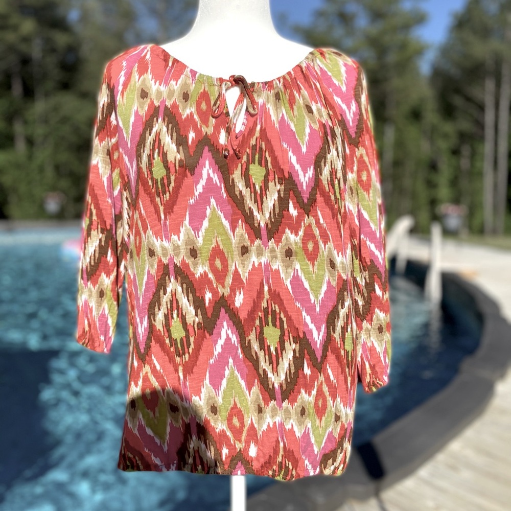 Jones New York Ladies Blouse Size Large